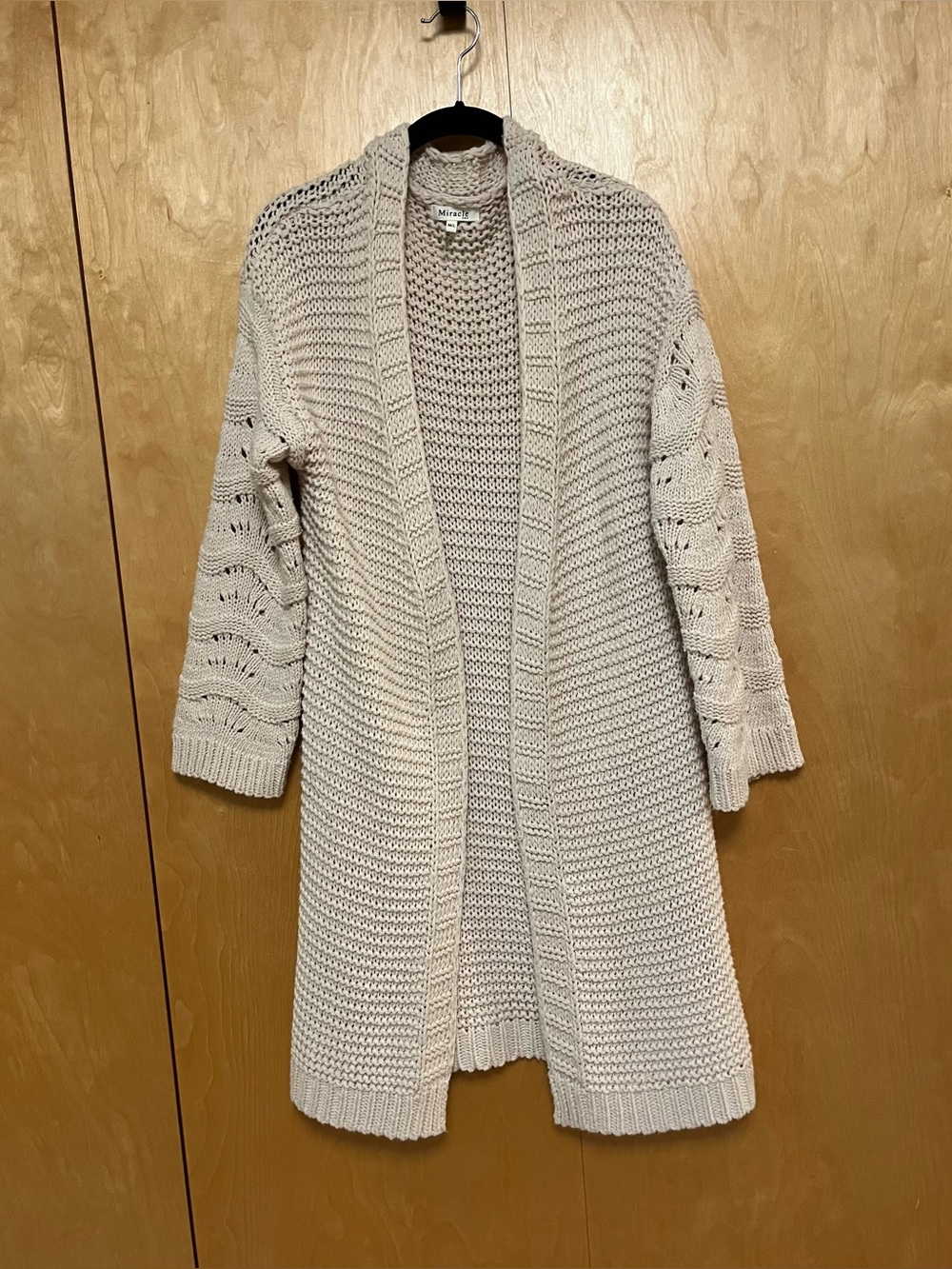Miracle USA - long cardigan sweater M/L